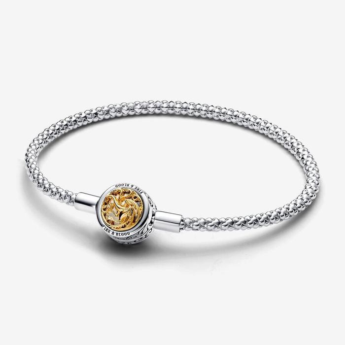 Il Trono di Spade, Bracciale Maglia Geometrica con Chiusura Stemma Casata