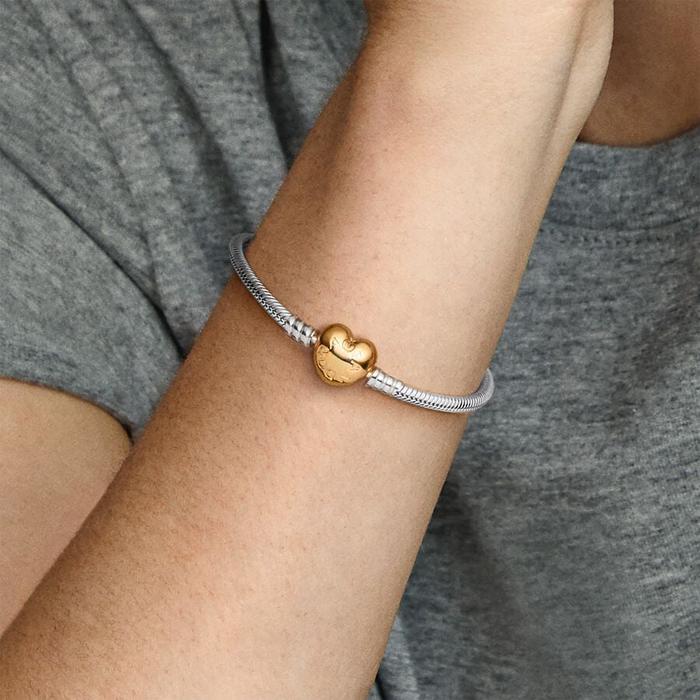 Bracciale con chiusura a Cuore