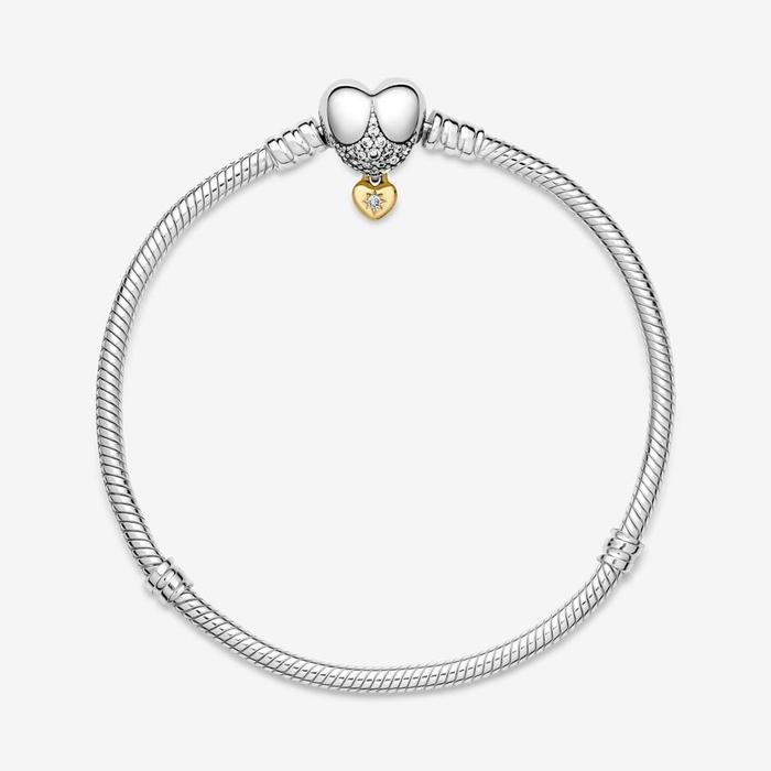 Disney, Bracciale Chiusura Cuore con Pendente