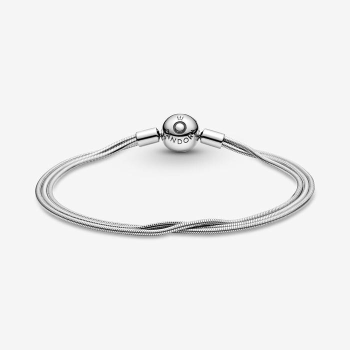 Bracciale Multifilo con Chiusura a Sfera