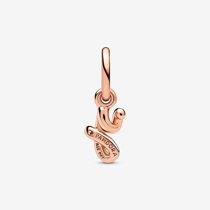 Charm pendente Alfabeto con lettera y