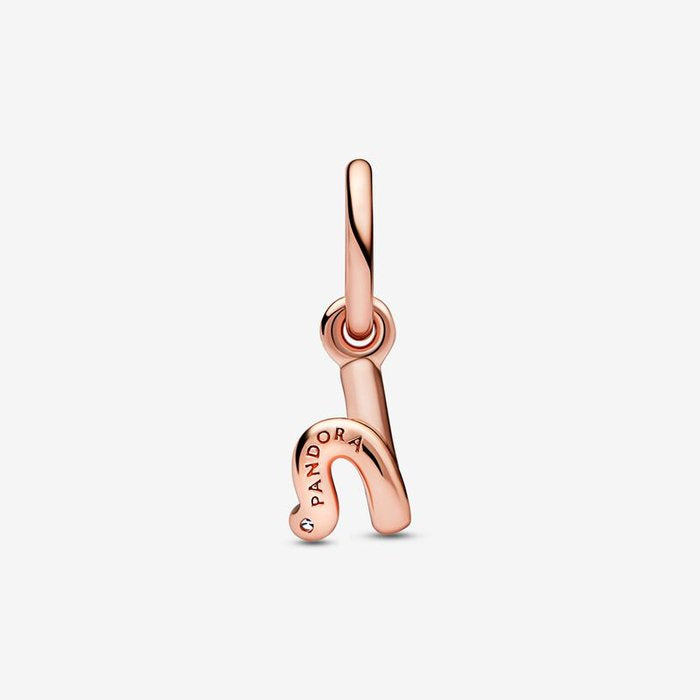 Charm pendente Alfabeto con lettera h