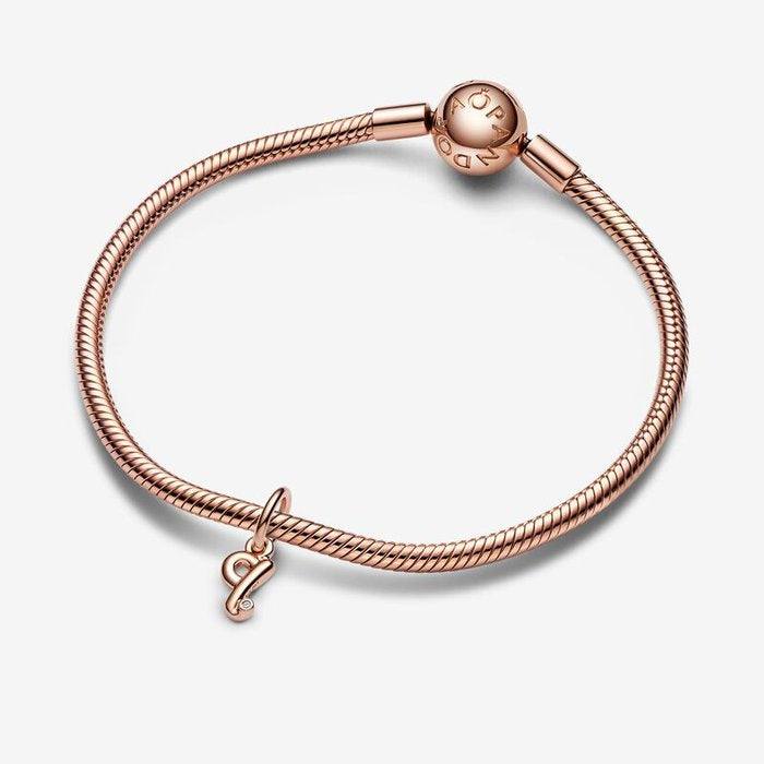 Charm pendente Alfabeto con lettera q