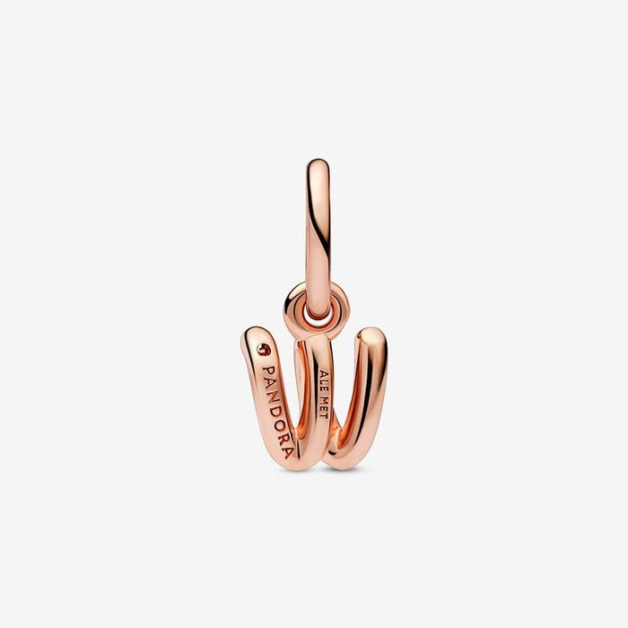 Charm pendente Alfabeto con lettera w