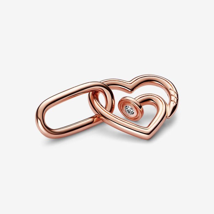 Charm Doppio Link Heart Pandora ME
