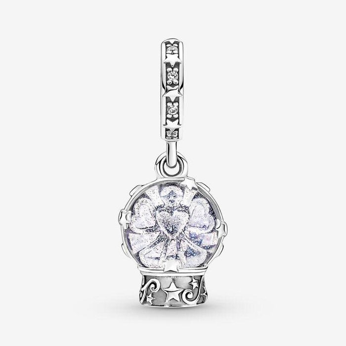 Charm Pendente Vetro di Murano Sfera Natalizia