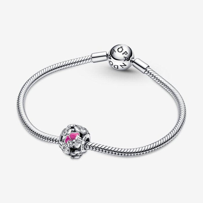 Charm Openwork Viole del Pensiero