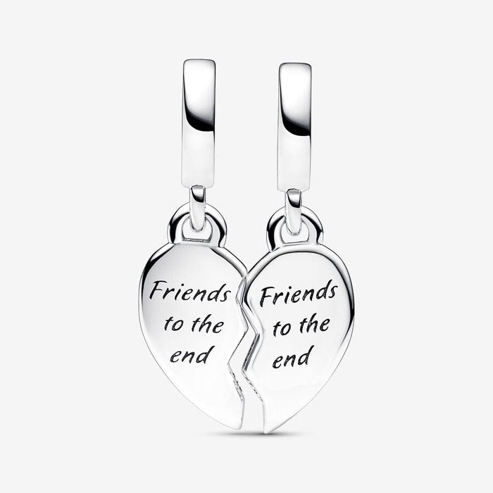 Charm Pendente Cuore dell'Amicizia Divisibile