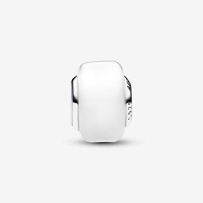 Charm Mini Vetro di Murano Bianco