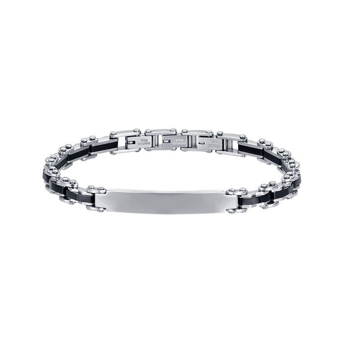 BRACCIALE UOMO IN ACCIAIO MAGLIA CATENA
