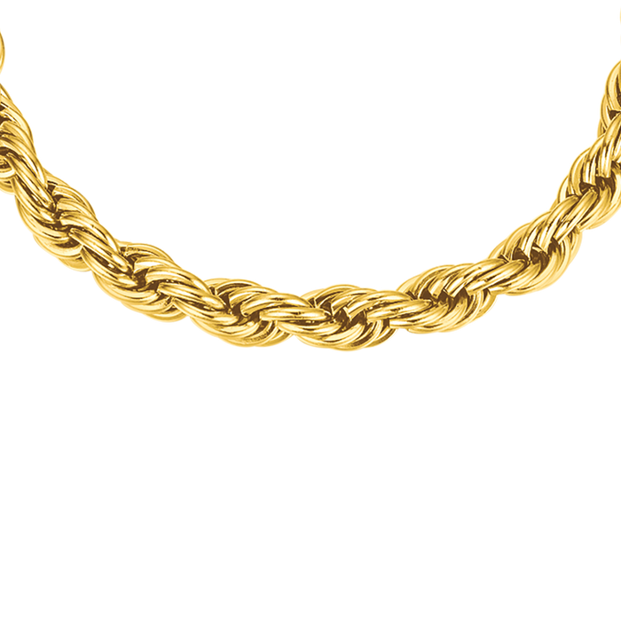 BRACCIALE UOMO IN ACCIAIO MAGLIA INTRECCIATA