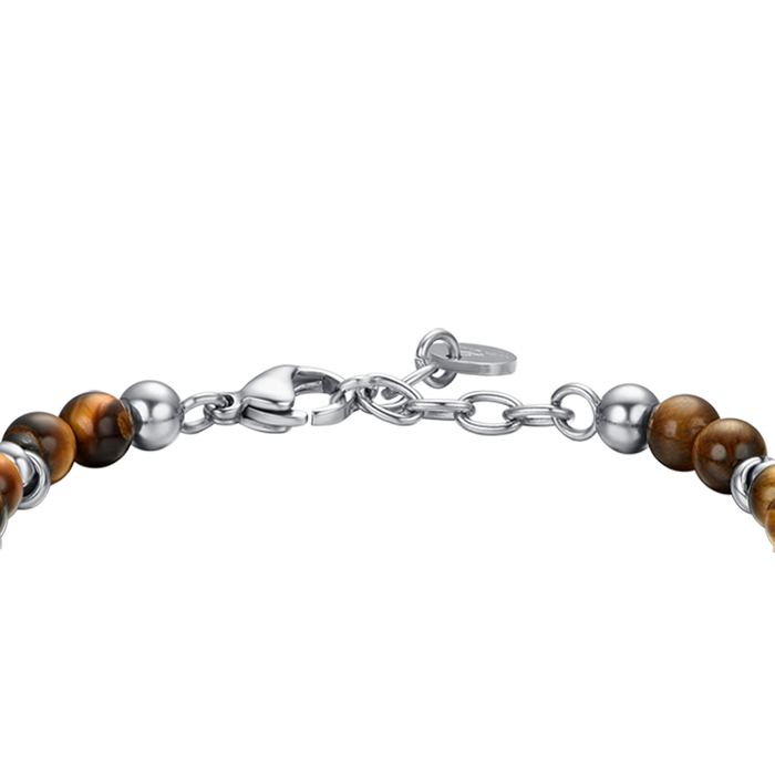 BRACCIALE UOMO IN ACCIAIO LA FAMIGLIA È UN DONO PREZIOSO DA PROTEGGERE