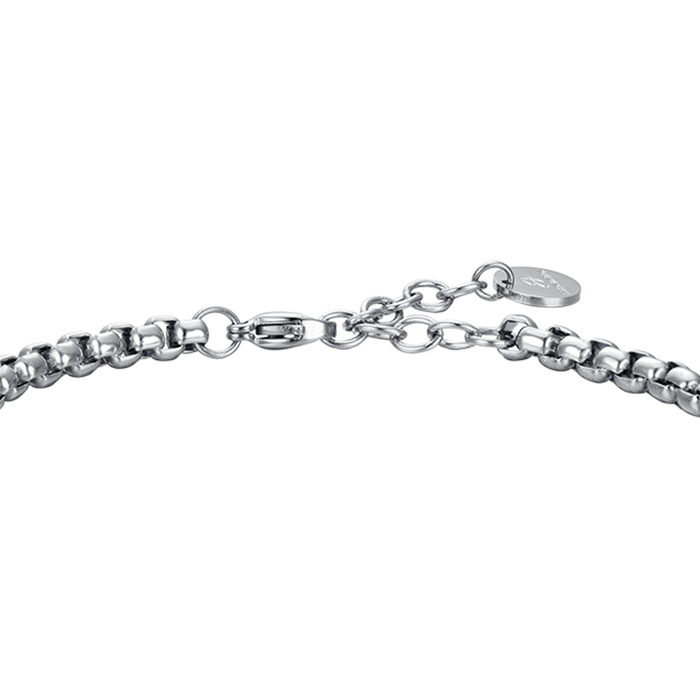 BRACCIALE UOMO IN ACCIAIO PIASTRA NESSUN LIMITE AI TUOI SOGNI