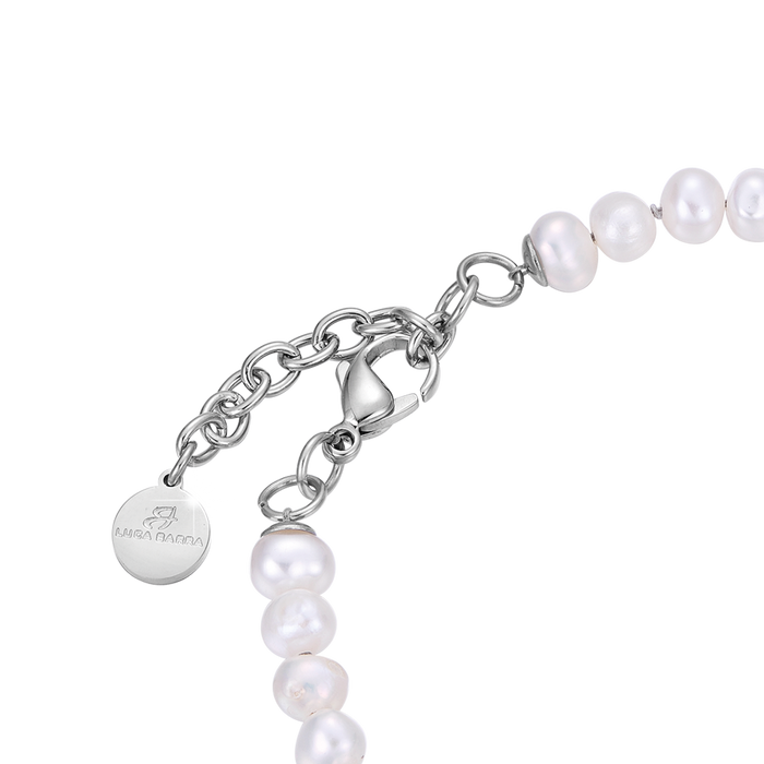 BRACCIALE CON PERLE E BIMBA