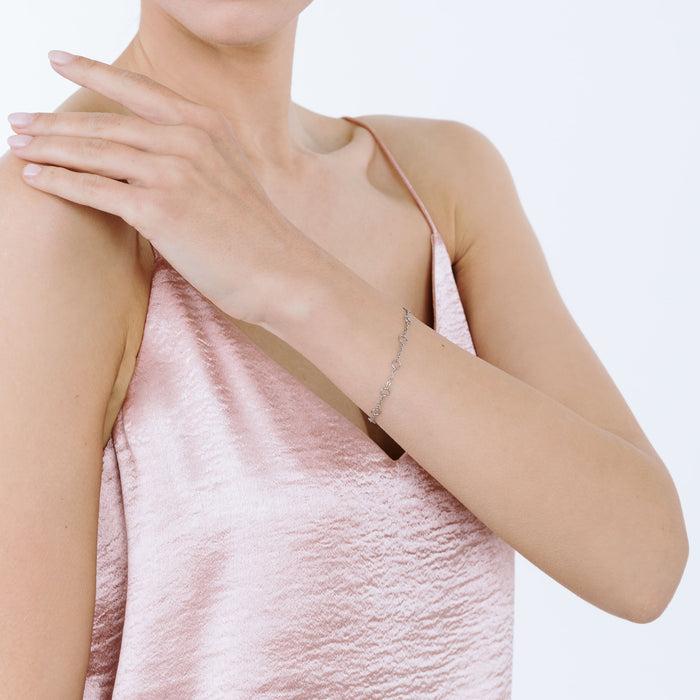BRACCIALE DONNA IN ACCIAIO IP ROSE