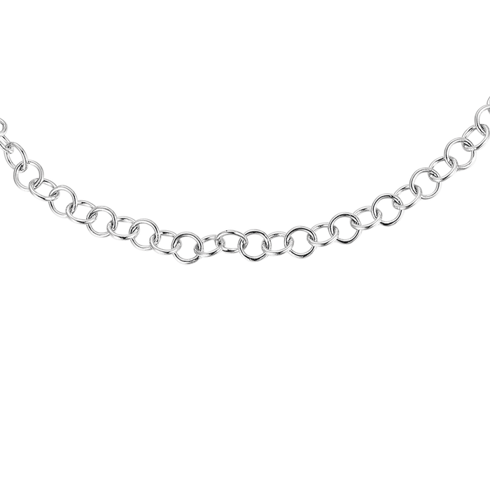 BRACCIALE DONNA IN ACCIAIO CON CERCHI PICCOLI