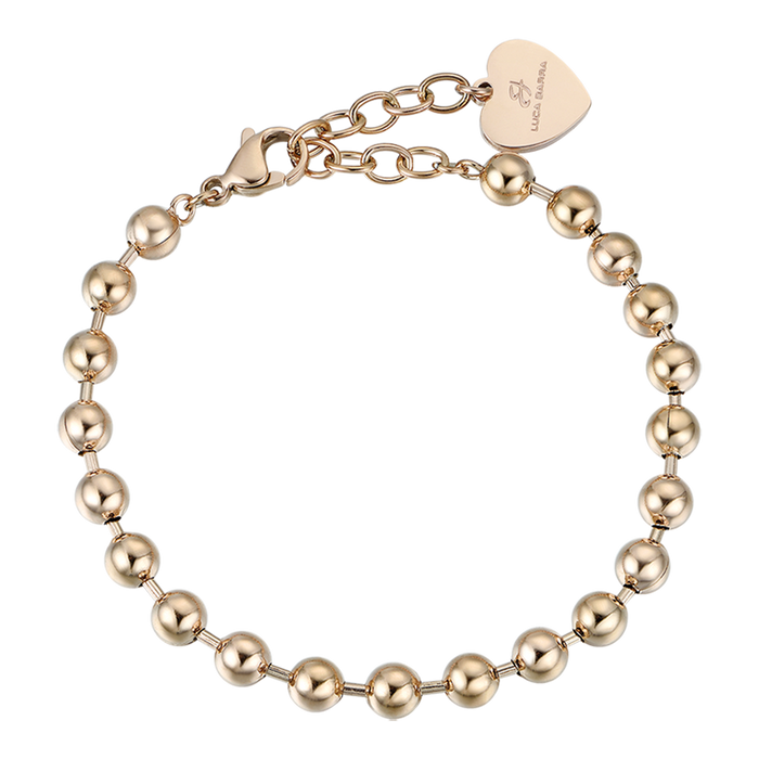 BRACCIALE DONNA IN ACCIAO PER CHARMS
