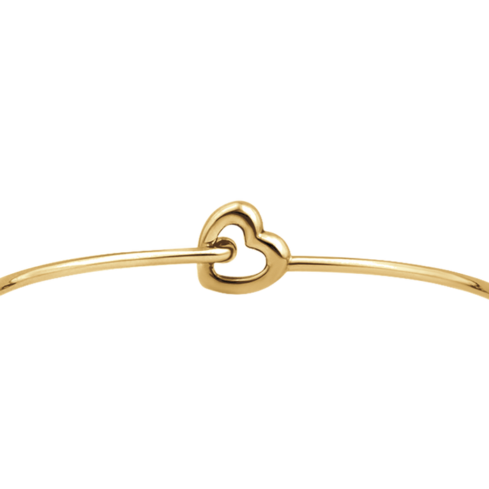 BRACCIALE DONNA PERSONALIZZATO IN ACCIAIO DORATO CERCHIO