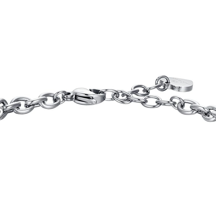 BRACCIALE DONNA IN ACCIAIO SEGNO ZODIACALE CAPRICORNO PIASTRA