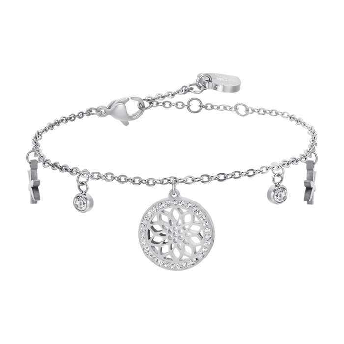 BRACCIALE DONNA IN ACCIAIO FIORE DELLA VITA