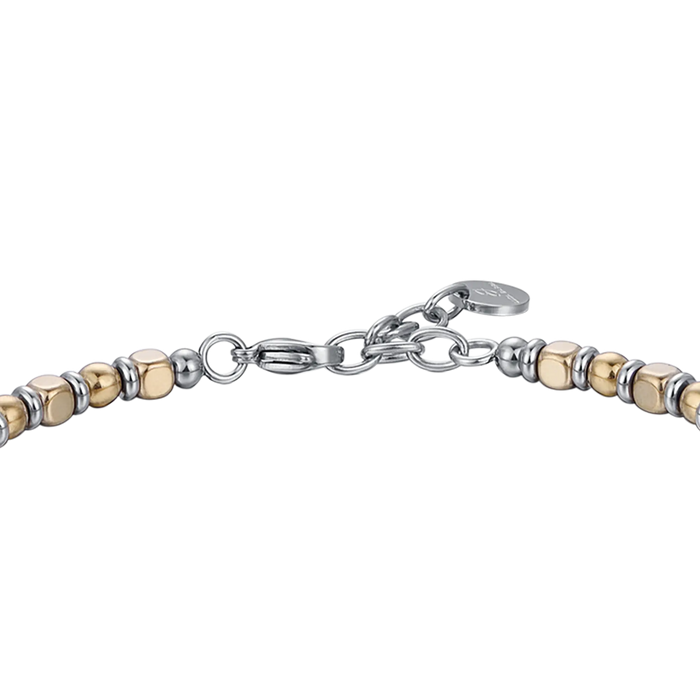 BRACCIALE UOMO IN ACCIAIO CON EMATITE ACCIAIO