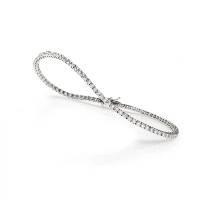 Bracciale tennis diamanti bianchi TuttiFrutti