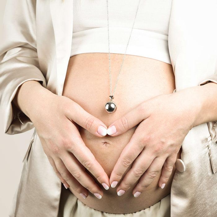 COLLANA CHIAMA ANGELI IN ACCIAIO, CIONDOLO IN METALLO CON CUORE ROSE'