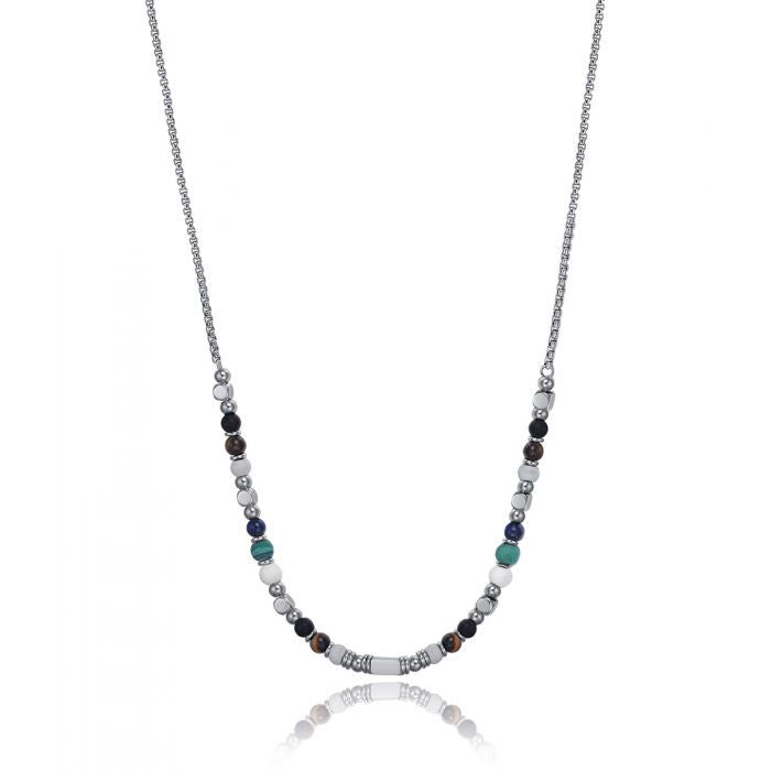 Collana Con Pietre Multicolor
