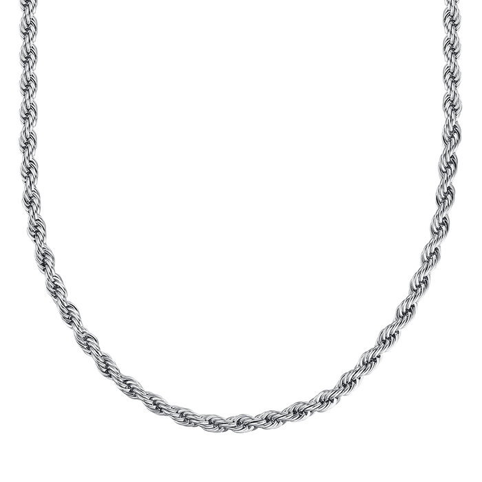 COLLANA UNISEX IN ACCIAIO 6 MM