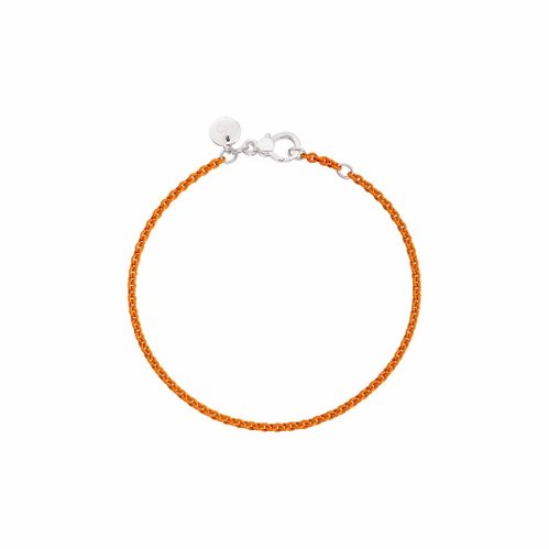 BRACCIALE IN ARGENTO ARANCIO