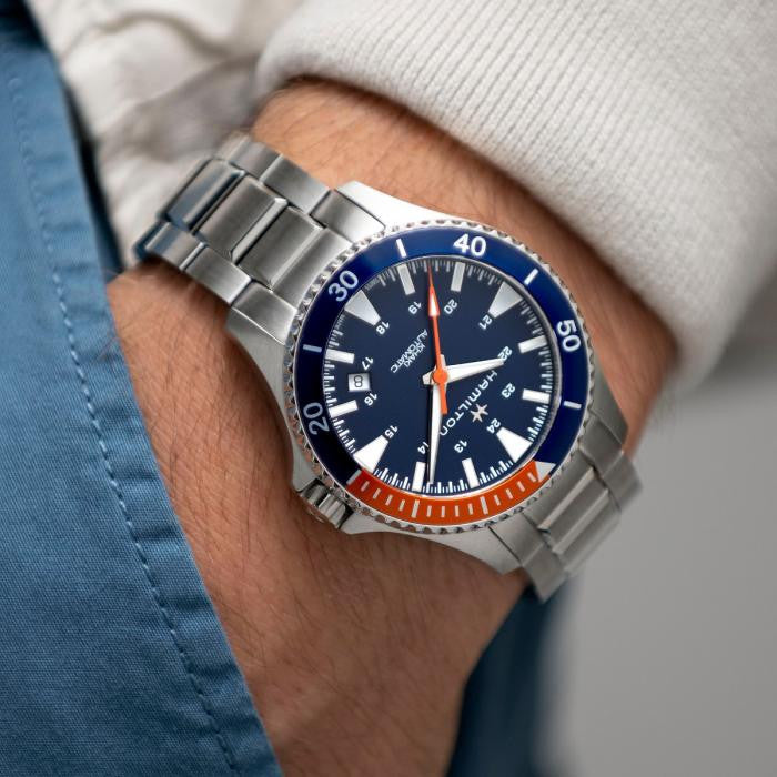 Khaki Navy Scuba Auto