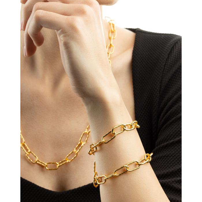 Bracciale Diamantato Dorato