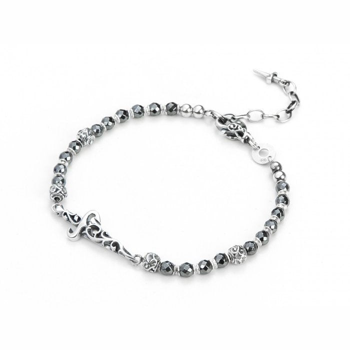 Bracciale grey body rosario