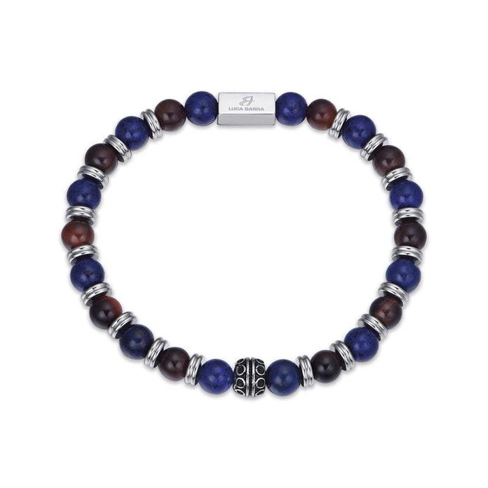 Bracciale In Acciaio Con Pietre