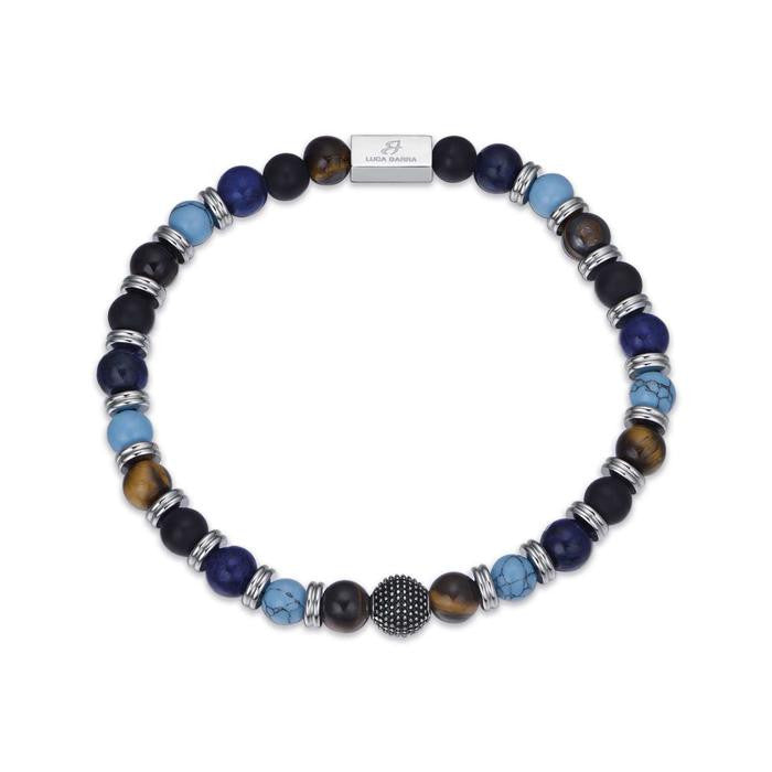 Bracciale In Acciaio Con Pietre