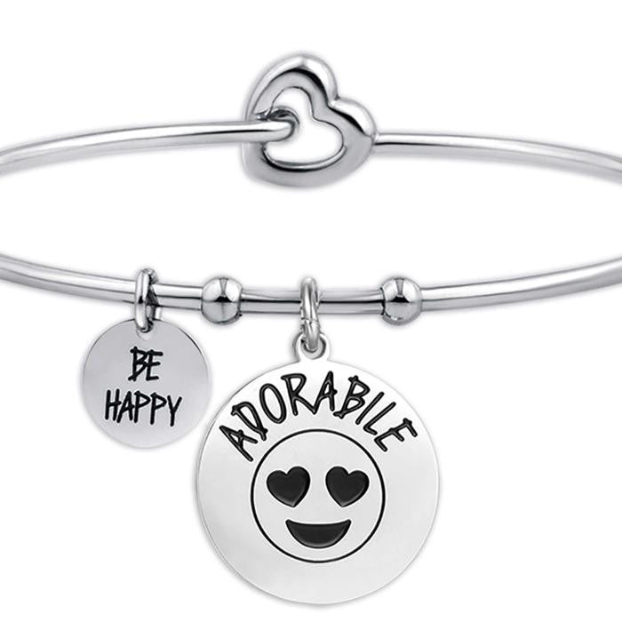 Bracciale In Acciaio Adorabile