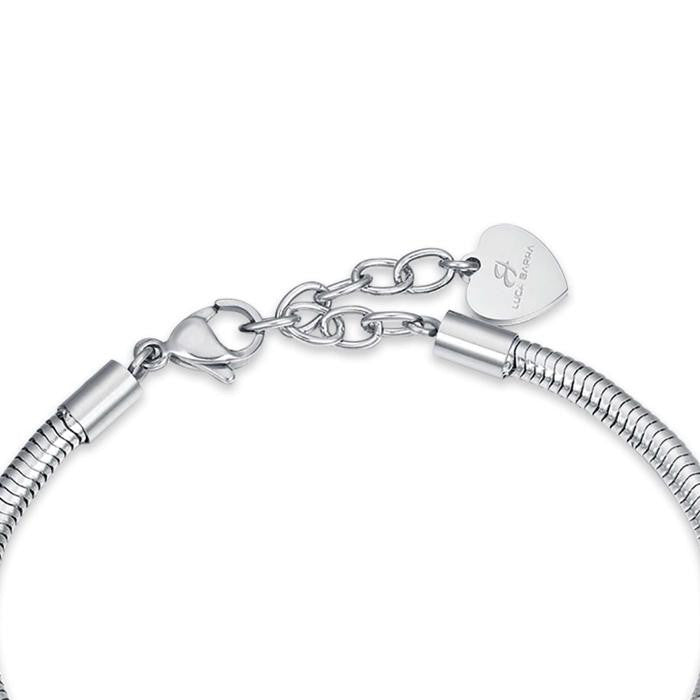 Bracciale In Acciaio Con Charms Lucky