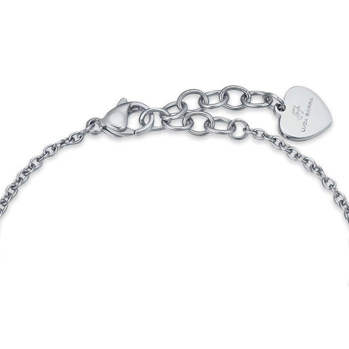 Bracciale In Acciaio Con Stella In Acciaio Ip Gold E Corno