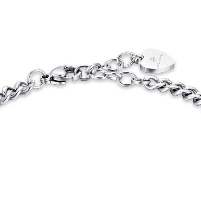 Bracciale in acciaio con stella