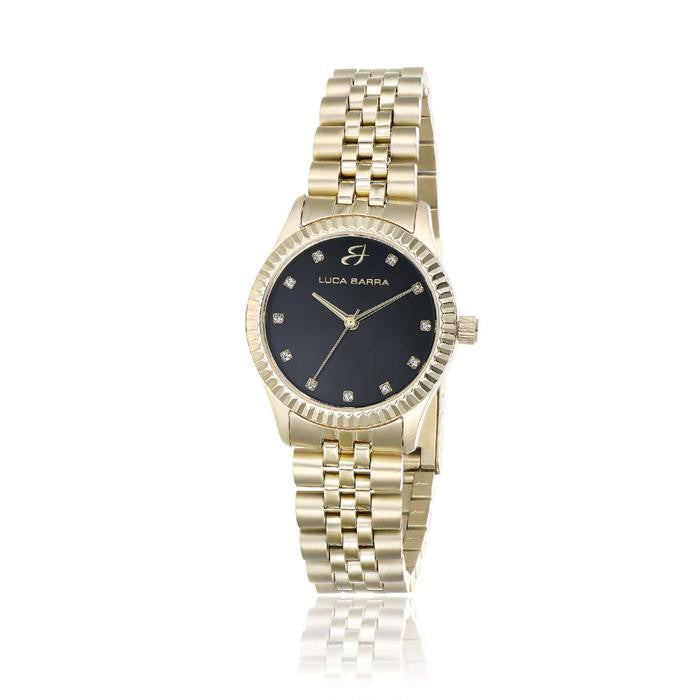 Orologio Con Cassa In Acciaio Gold
