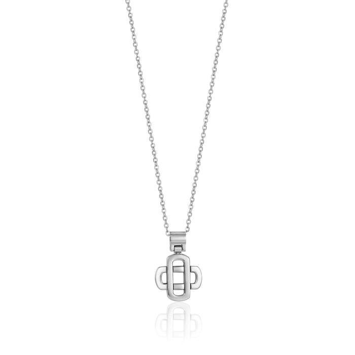 Collana In Acciaio Con Ciondolo