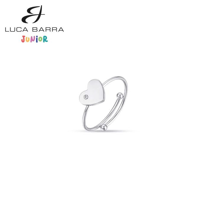 Anello In Acciaio Con Cuore