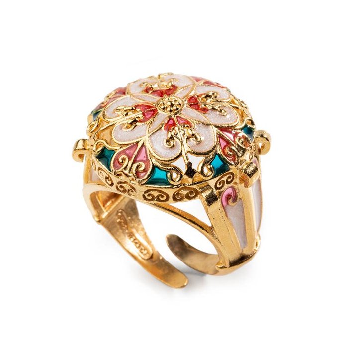 Anello  Balconi di  Sicilia  Madreperla