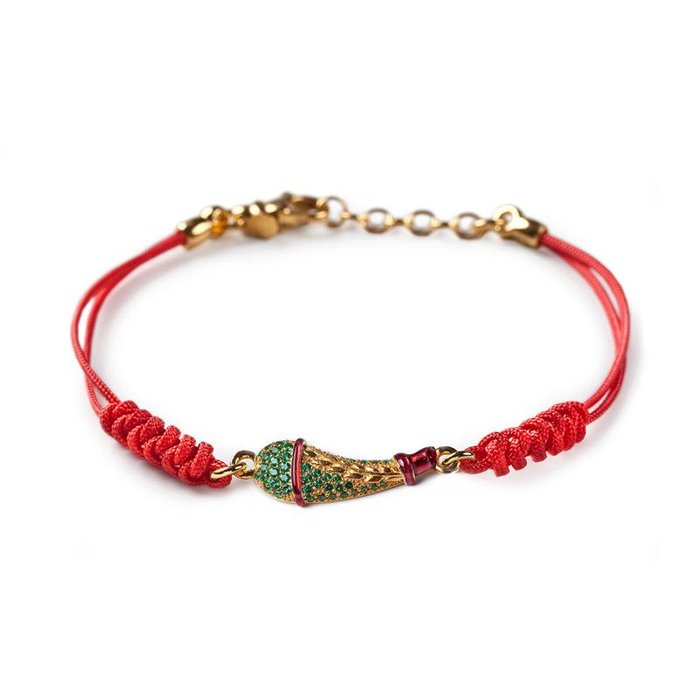 Bracciale Asso di Mazze Lapilli