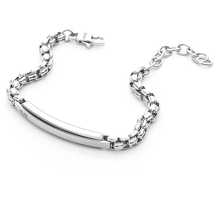 Bracciale maglia incatenata piastra