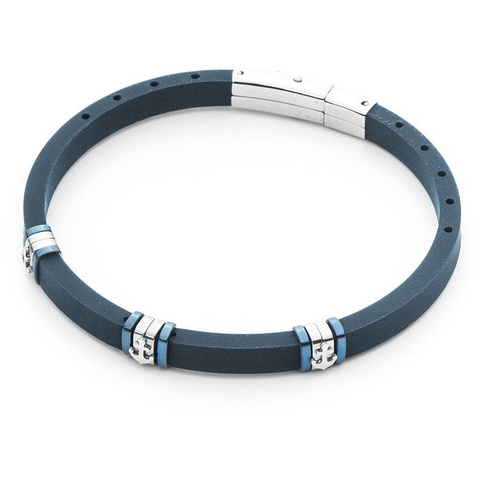 Bracciale gomma e ancore