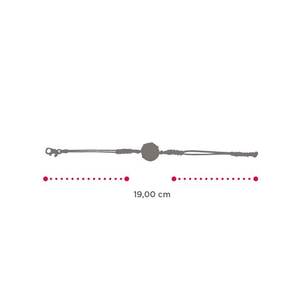 Bracciale  Tamburello Lapilli