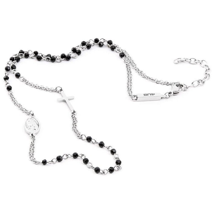 Collana uomo gioiello 4US Cesare Paciotti con crocifisso