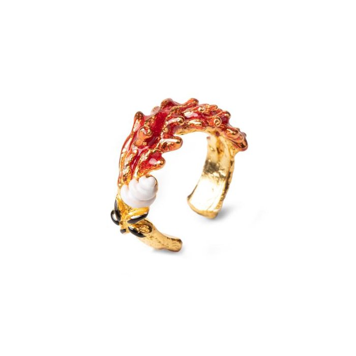 Earcuff Corallo