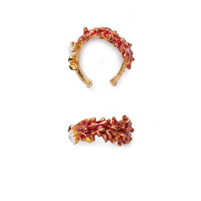Earcuff Corallo